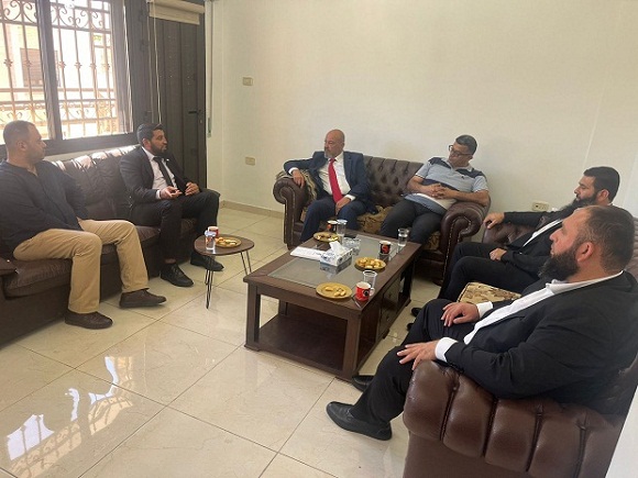 زيارة نقيب وأعضاء مجلس نقابة الأطباء البيطريين السوريين لمقر النقابة بعمان